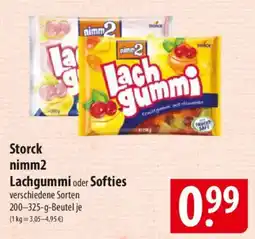 Famila Nord Ost Storck nimm2 Lachgummi oder Softies Angebot