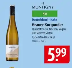 Famila Nord Ost SJ MONTIGNY Grauer Burgunder Angebot