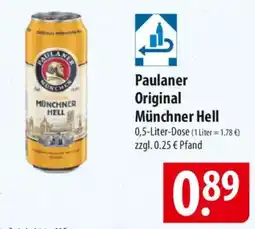 Famila Nord Ost Paulaner Original Münchner Hell Angebot