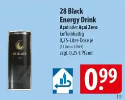 Famila Nord Ost 28 Black Energy Drink Açai oder Açai Zero Angebot
