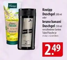 Famila Nord Ost Kneipp Duschgel oder bruno banani Duschgel Angebot