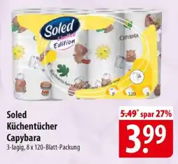 Famila Nord Ost Soled Küchentücher Capybara Angebot