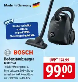 Famila Nord Ost BOSCH Bodenstaubsauger BGDS2BA1 Angebot