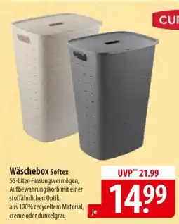 Famila Nord Ost CURVER Wäschebox Softex Angebot