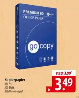 Famila Nord Ost go copy Kopierpapier Angebot