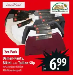 Famila Nord Ost Lena Sund 2er-Pack Damen-Panty, Bikini-oder Taillen-Slip Angebot