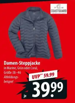 Famila Nord Ost COASTGUARD Damen-Steppjacke Angebot