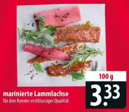 Famila Nord Ost marinierte Lammlachse Angebot