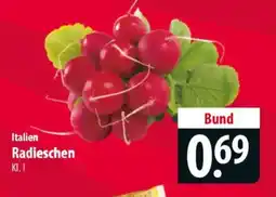 Famila Nord Ost Italien Radieschen Angebot