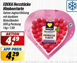 Simmel EDEKA Herzstücke Himbeertorte Angebot
