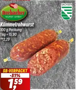 Simmel Drchacher Kümmelrohwurst Angebot