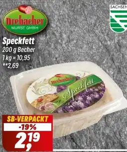 Simmel Drebacher Speckfett Angebot