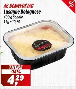 Simmel Lasagne Bolognese Angebot