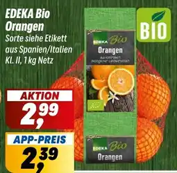Simmel EDEKA Bio Orangen Angebot