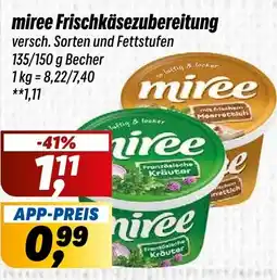 Simmel miree Frischkäsezubereitung Angebot