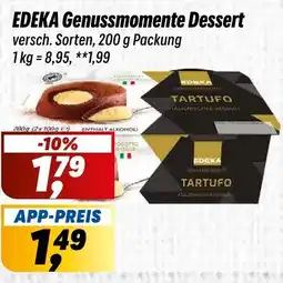 Simmel EDEKA Genussmomente Dessert Angebot