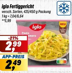 Simmel iglo Fertiggericht Angebot