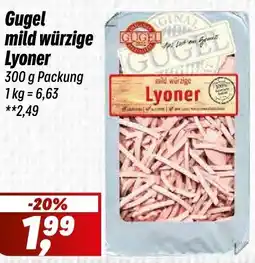Simmel Gugel mild würzige Lyoner Angebot