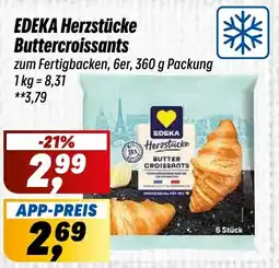 Simmel KEDEKA Herzstücke Buttercroissants Angebot