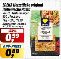 Simmel EDEKA Herzstücke original italienische Pasta Angebot