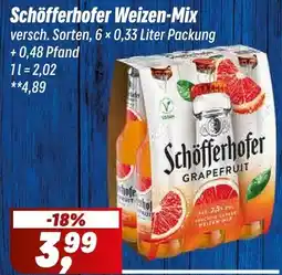 Simmel Schöfferhofer Weizen-Mix Angebot