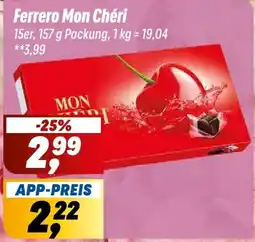 Simmel Ferrero Mon Chéri Angebot