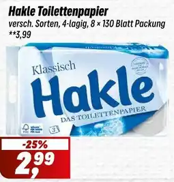 Simmel Hakle Toilettenpapier Angebot