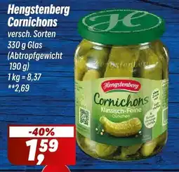 Simmel Hengstenberg Cornichons Angebot