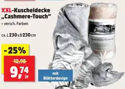 Thomas Philipps XXL-Kuscheldecke ,,Cashmere-Touch" Angebot