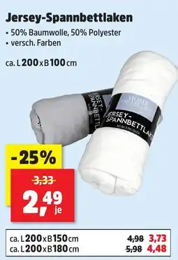 Thomas Philipps Jersey-Spannbettlaken Angebot