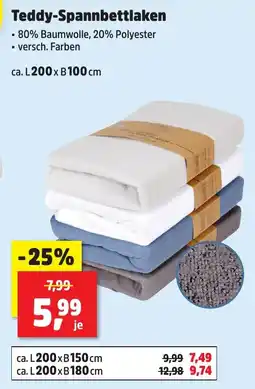 Thomas Philipps Teddy-Spannbettlaken Angebot