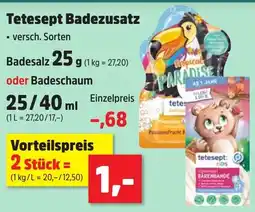 Thomas Philipps Tetesept Badezusatz Badesalz oder Badeschaum Angebot