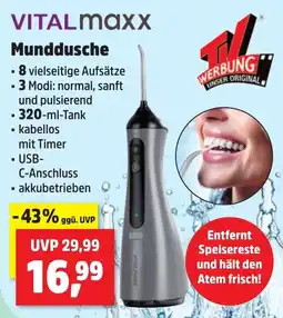 Thomas Philipps VITALmaxx Munddusche Angebot