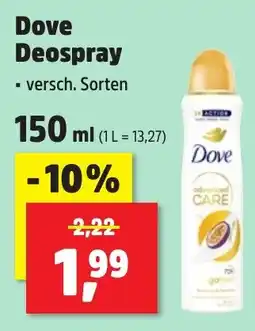 Thomas Philipps Dove Deospray Angebot