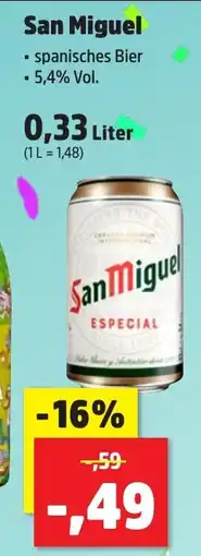 Thomas Philipps San Miguel spanisches Bier Angebot