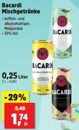 Thomas Philipps Bacardi Mischgetränke Angebot