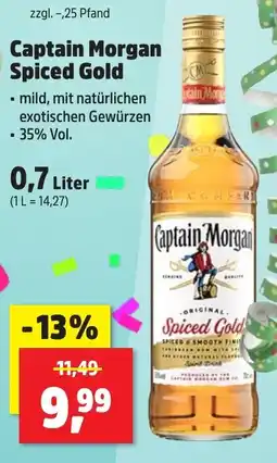 Thomas Philipps Captain Morgan Spiced Gold Angebot