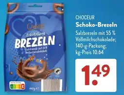 Aldi Süd CHOCEUR Schoko-Brezeln Angebot