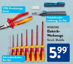 Aldi Süd WORKZONE Elektrik- Werkzeuge Angebot