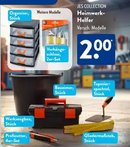 Aldi Süd JES COLLECTION Heimwerk- Helfer Angebot