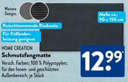 Aldi Süd HOME CREATION Schmutzfangmatte Angebot
