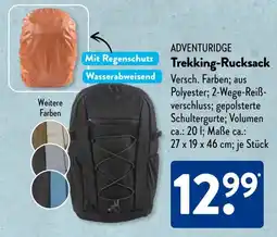 Aldi Süd ADVENTURIDGE Trekking-Rucksack Angebot