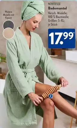 Aldi Süd NOVITESSE Bademantel Angebot