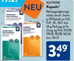 Aldi Süd MULTINORM Kapseln Angebot