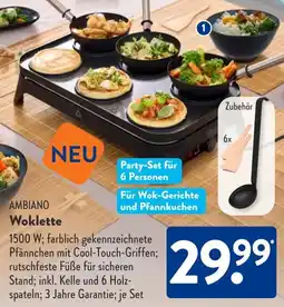 Aldi Süd AMBIANO Woklette Angebot