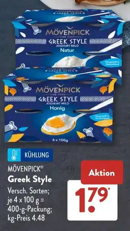 Aldi Süd MÖVENPICK Greek Style Angebot