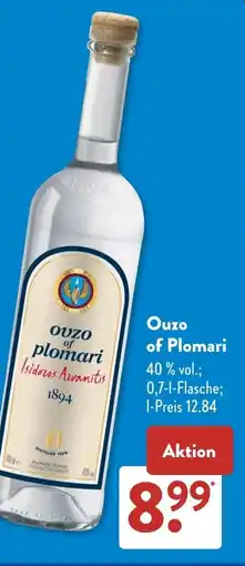 Aldi Süd Ouzo of Plomari Angebot