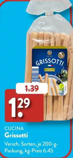 Aldi Süd CUCINA Grissotti Angebot