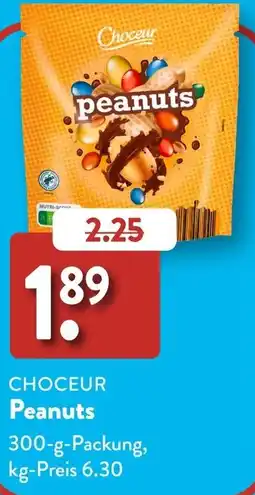 Aldi Süd CHOCEUR Peanuts Angebot
