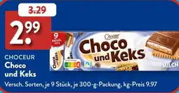 Aldi Süd CHOCEUR Choco und Keks Angebot